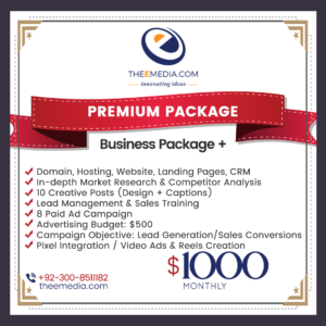 Social Media Marketing Premium Package